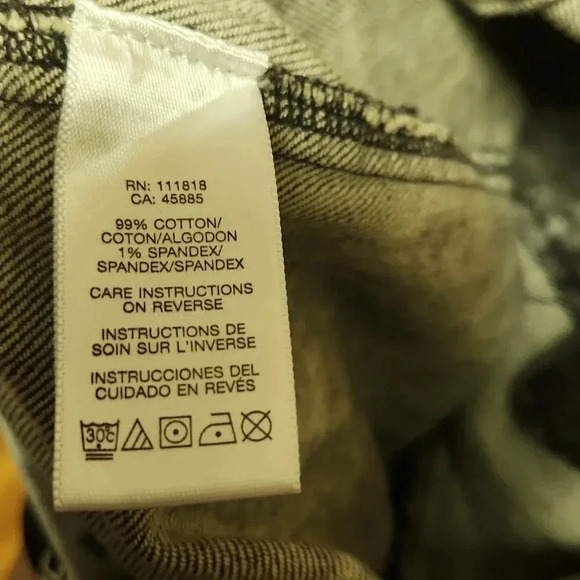 MICHAEL Michael Kors Bleached Tie-Dye Pattern Double Breasted Pea Coat Jacket - Picture 3 of 7